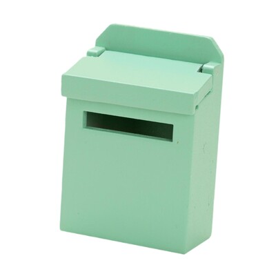 1:12 Lėlių namelio pašto dėžutės „pasidaryk pats“ scena „pasidaryk pats“ aksesuarų dekoravimas, mikro kraštovaizdžio modelis „Pretend Play“ baldų modelis dovanoms vaikams