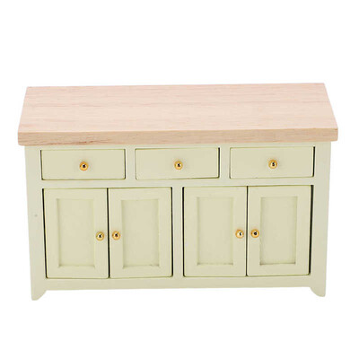 Ντουλάπι κουκλόσπιτου 1/12 Κλίμακα σαλονιού Μινιατούρα Ντουλάπα κουκλόσπιτου από σημύδα