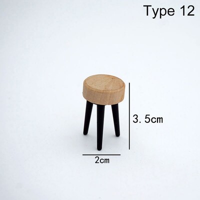 1:12 Méret babaház Miniatűr bútor Kanapéágy Ruhásszekrény TV-szekrény Mini lakberendezés Jelenet Modell Játszóház Mikrotáj