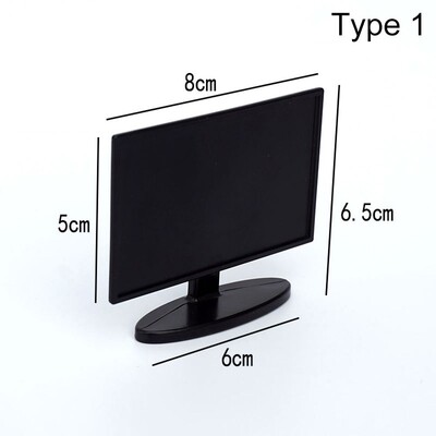 1:12 Méret babaház Miniatűr bútor Kanapéágy Ruhásszekrény TV-szekrény Mini lakberendezés Jelenet Modell Játszóház Mikrotáj