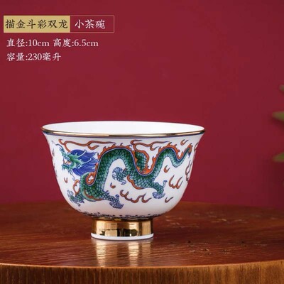 1 ks Čínska keramika Jingdezhen, domácnosť, malá čajová miska, smaltovaný riad, Phnom Penh, palácový štýl, kvetinové vzory, šálka na čaj, 4 palce
