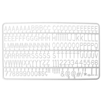 300 Numbers Characters For Felt Letter Numbers for Changeable Letter Board