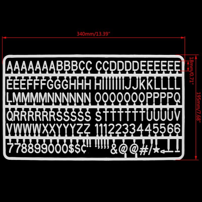 300 numerių simbolių veltinio laiško lentos numeriai keičiamai raidžių lentai