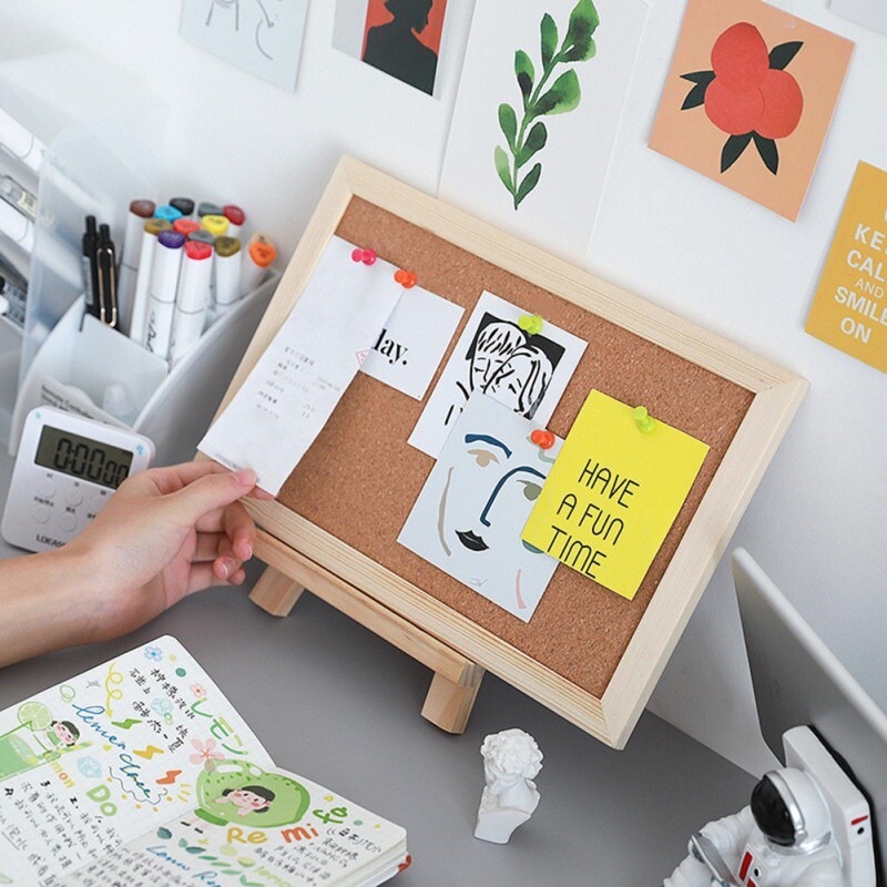 Направи си сам декоративна дъска с рамка Коркова дъска Табла за съобщения Домашна фотостенна фонова дъска за офис дома и училище