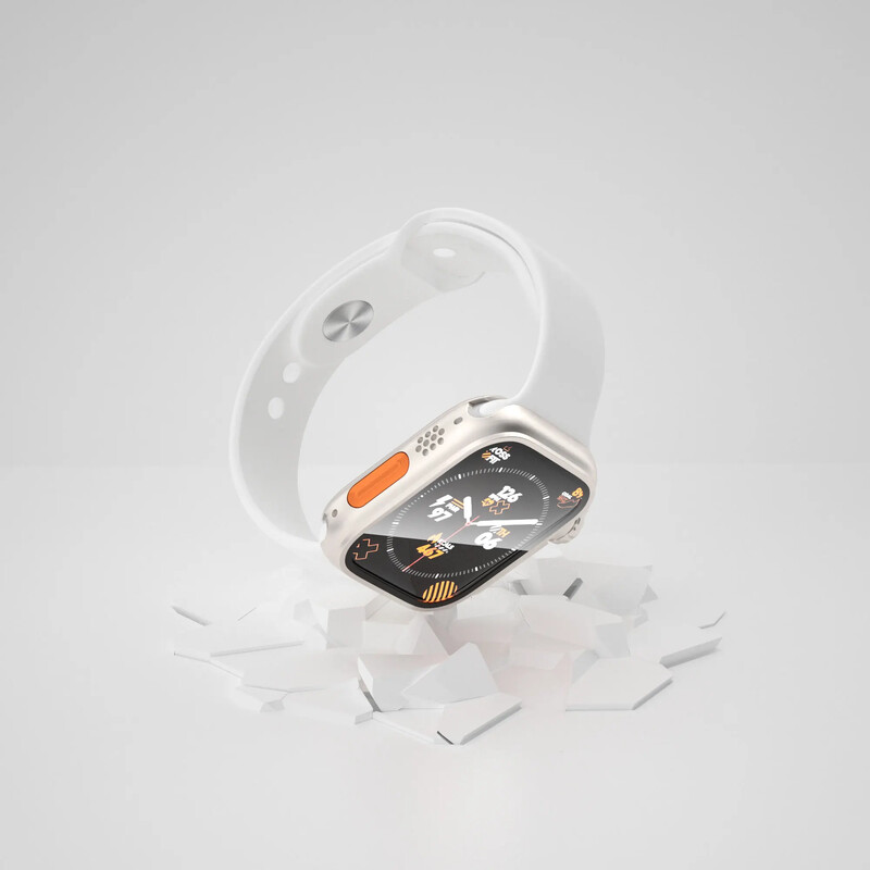 Αλλαγή θήκης σε Ultra για Apple Watch 45mm 44mm 40mm 41mm Αδιάβροχο Tempered Glass Αναβάθμιση 360° Πλήρης Σειρά IWatch 4 5 6 Se 8 7