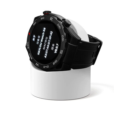 Szilikon töltő Haylou karóra R8 tartóhoz, kézi szabad kábellyukú töltőtartó töltőtartó Haylou óra R8 dokkolóállványhoz