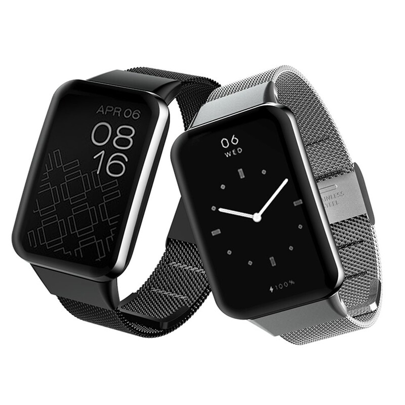 Nerūsējošā tērauda rezerves siksna Xiaomi Band 7 Pro rokassprādzes pulksteņa siksniņai Smart Watch Band metāla aproces pulksteņu aksesuāri