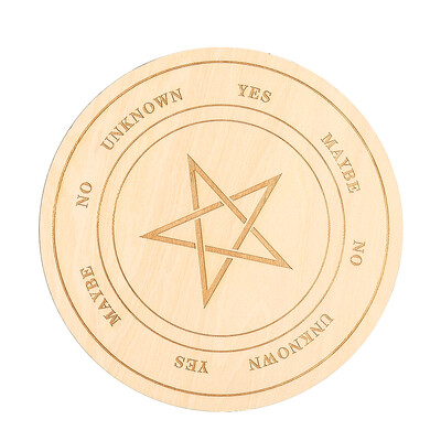 2 ks drevená kyvadlová doska, veštenie, astrologický tanier, doska na Ouija, metafyzický oltár, meditácia, rituálne potreby Wicca