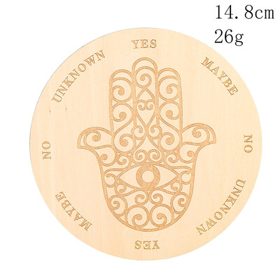 2 ks drevená kyvadlová doska, veštenie, astrologický tanier, doska na Ouija, metafyzický oltár, meditácia, rituálne potreby Wicca