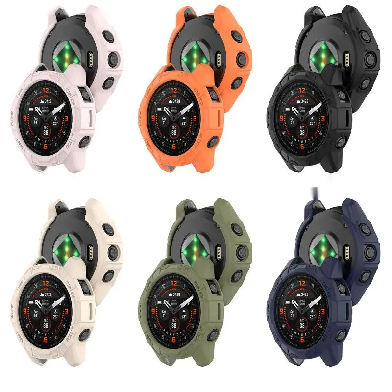 Husă de protecție TPU pentru Garmin Quatix 7 Pro Curea ceas inteligentă Bumper din silicon moale 7Pro Carcasă de protecție Accesorii Quatix7