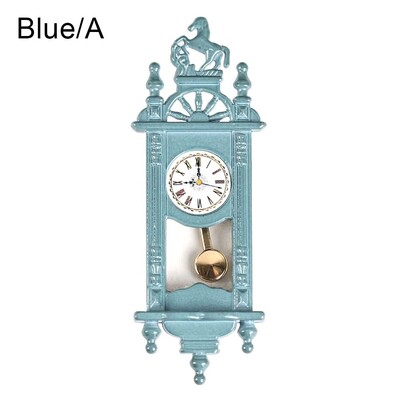 1 ks 1:12 Miniatúrne nástenné hodiny do domčeka pre bábiky Hračky Miniatúry Domček pre bábiky Bytové dekorácie Doplnky Hračka Hračka na hranie Nábytok