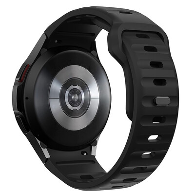 Camo szilikon sportszíj Samsung Galaxy Watch 6 5 klasszikus 47 mm-es, hézagmentes szalaggal Galaxy Watch FE 7 6 5 Pro 45 44 40 mm-es karkötőhöz