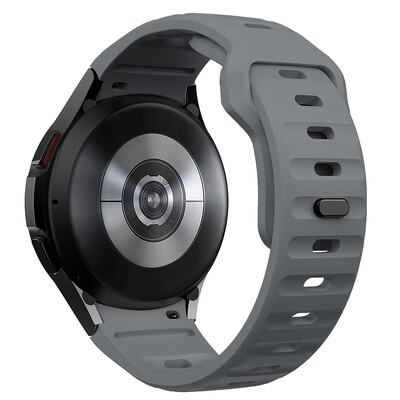 Camo szilikon sportszíj Samsung Galaxy Watch 6 5 klasszikus 47 mm-es, hézagmentes szalaggal Galaxy Watch FE 7 6 5 Pro 45 44 40 mm-es karkötőhöz