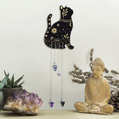 1τμχ Εκκρεμές σανίδα για Μαντικό Εκκρεμές DIY Διακόσμηση Ξύλο Κρύσταλλο