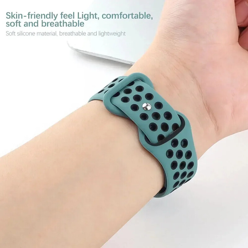 Szíj Apple óra szíjhoz 49mm 44mm 45mm 42mm 41mm 38mm 40mm correa Szilikon sport karkötő iwatch 8 SE 7 6 5 Ultra 49mm