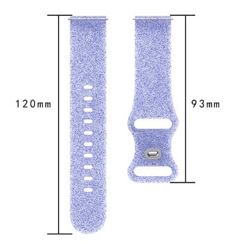 Hot Luminous Glow Silicone 20mm Strap For Samsung Galaxy Watch 3 41 42mm/Active2 Watchband Bracelet For Watch 5 Pro 45/ 40 44mm