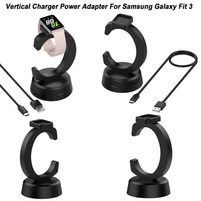 C alakú függőleges töltő tápadapter töltőállvány töltőállomás töltődokkoló tartozékok konzol Samsung Galaxy Fit 3 készülékhez