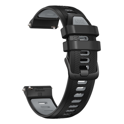 Curea de ceas pentru bărbați de 22 mm pentru Garmin Venu 2 /Venu 3 /Forerunner 265 255 Music 745 /Vivoactive 4 Bratara Bratara Bratara din silicon
