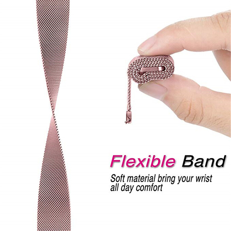 Magnetický milánsky remienok pre Garmin Forerunner 255 255S kovový náramok pre Approach S42 S12 Venu Sq 2 inteligentné hodinky príslušenstvo