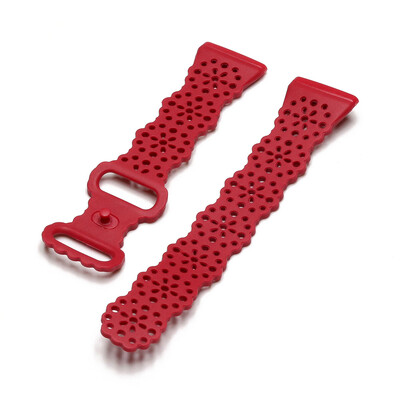 Banda albastră pentru Fitbit Versa 4/ Sense 2/ Versa 3/ Sense Curea inteligentă de înlocuire curea elegantă din dantelă femei subțire