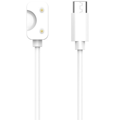 USB/C tipa uzlādes kabelis Magnētiskā barošanas uzlādes vads Smartband Dock Charger Adapter Samsung Galaxy Fit 3 R390 piederumiem