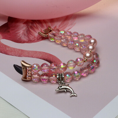 Náramok s krištáľovými perlami a korálkami pre Xiaomi Mi Band 8, remienok s popruhom, šperky, elegantný náramok, blingový remienok na hodinky, luxusný biely