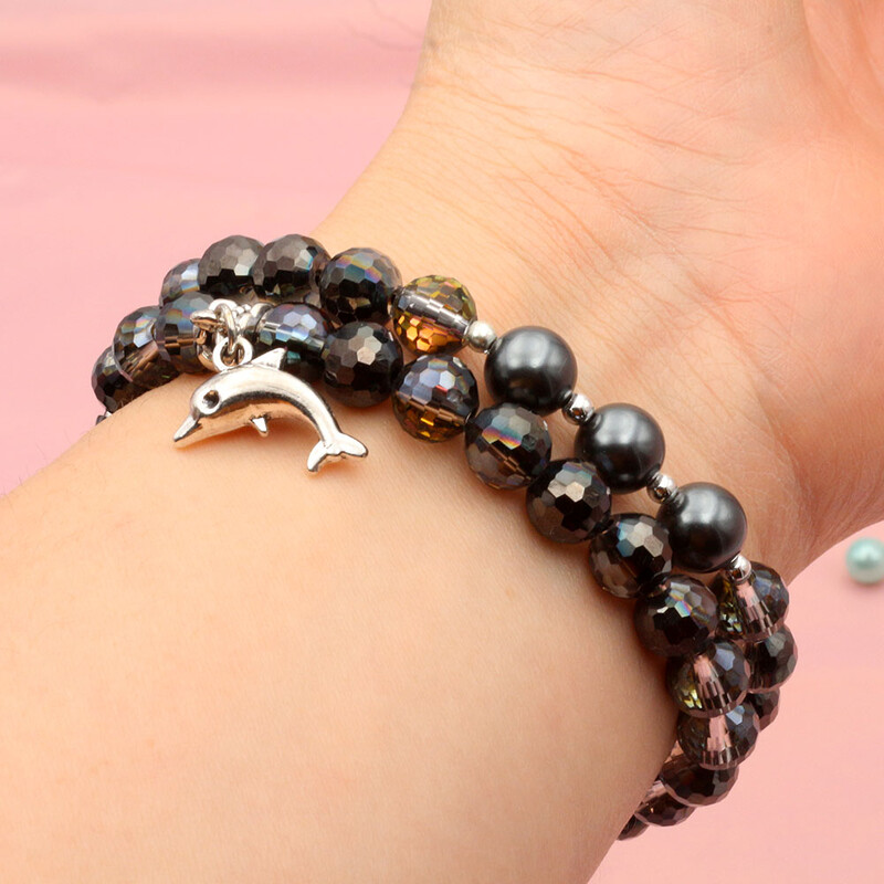 Náramok s krištáľovými perlami a korálkami pre Xiaomi Mi Band 8, remienok s popruhom, šperky, elegantný náramok, blingový remienok na hodinky, luxusný biely