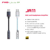 FiiO/JadeAudio JA11 USB Type C σε 3,5mm Προσαρμογέας ακουστικών/ακουστικών USB C Καλώδιο USB C σε 3.5 Audio Aux Καλώδιο για IOS Android