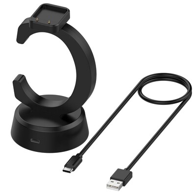 Încărcător vertical în formă de C Adaptor de alimentare Suport Stație Dock de încărcare Accesorii suport pentru încărcător pentru Samsung Galaxy Fit 3