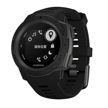 Каишка за каишка за часовник Garmin Instinct Спортна силиконова резервна гривна Гривна за бърз монтаж Интелигентни спортни аксесоари