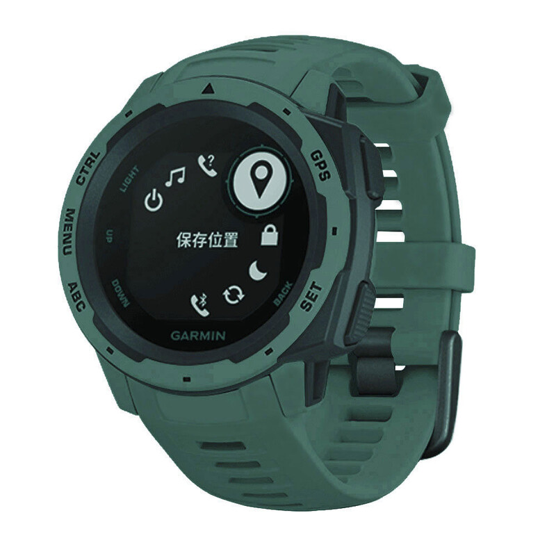 Remienok pre hodinky Garmin Instinct, športový silikónový náhradný náramok, rýchla inštalácia, inteligentné športové príslušenstvo