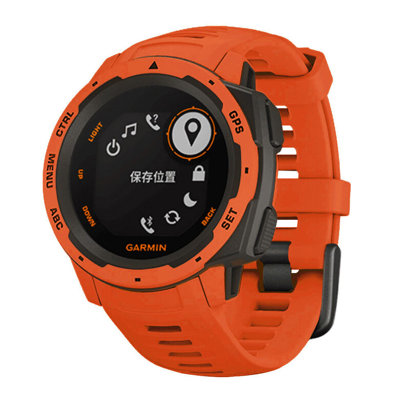 Remienok pre hodinky Garmin Instinct, športový silikónový náhradný náramok, rýchla inštalácia, inteligentné športové príslušenstvo