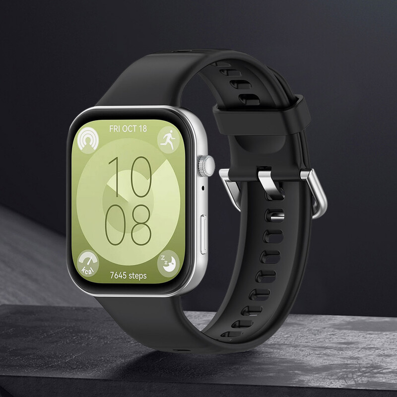 Silikónový remienok nastaviteľný športový náramok na zápästie náramok náramok náhradný náramok pre Huawei Watch Fit 3 Smart Watch