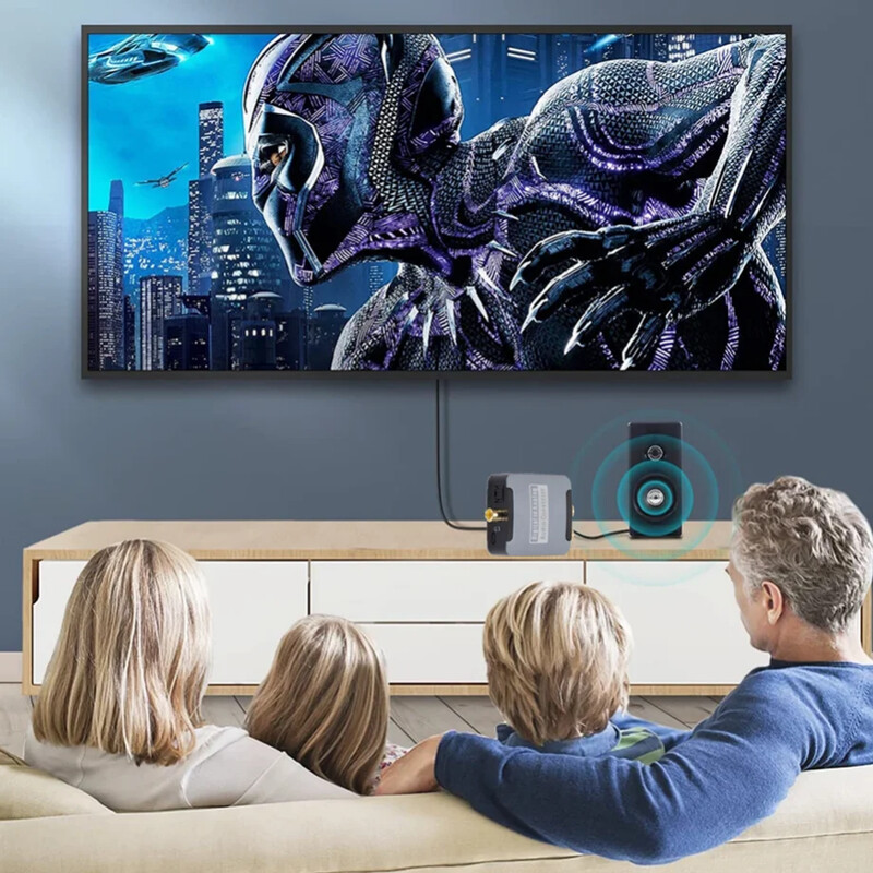 DAC Digitalno-analogni audio pretvarač Optički SPDIF Toslink Koaksijalni ulaz u L/R RCA 3,5 mm priključak Izlaz za pojačalo za slušalice