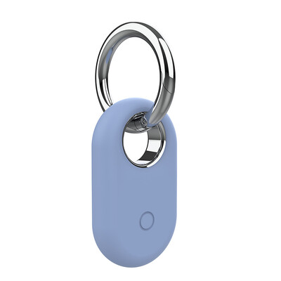 Szilikon tok védőtok, karcolásmentes tokvédő tok kulcstartóval Puha védőhüvely bőrvédő a Galaxy SmartTag2 készülékhez