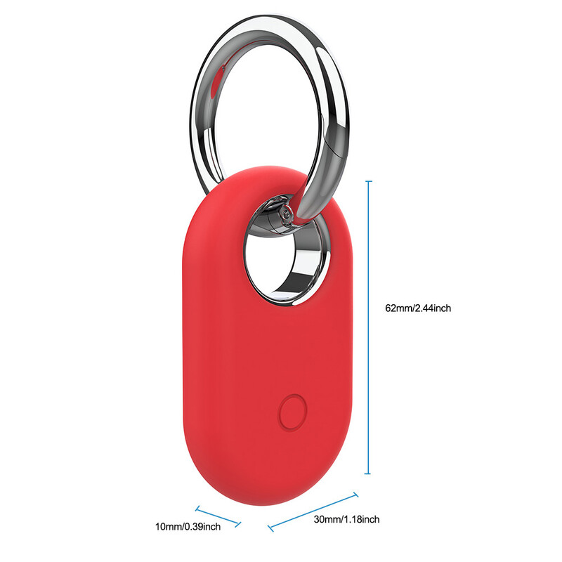 Szilikon tok védőtok, karcolásmentes tokvédő tok kulcstartóval Puha védőhüvely bőrvédő a Galaxy SmartTag2 készülékhez