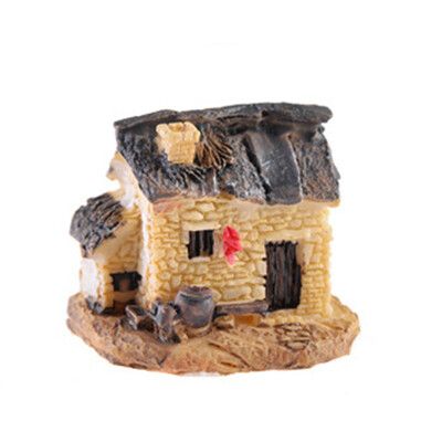 Gyantaház Miniatűrök Figurák Kerti dekoráció Kültéri Kiegészítők Mini kézműves termékek otthoni kerti dekorációhoz