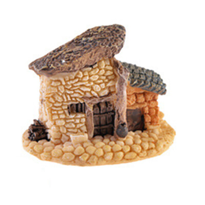 Gyantaház Miniatűrök Figurák Kerti dekoráció Kültéri Kiegészítők Mini kézműves termékek otthoni kerti dekorációhoz