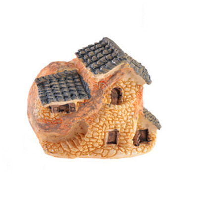 Gyantaház Miniatűrök Figurák Kerti dekoráció Kültéri Kiegészítők Mini kézműves termékek otthoni kerti dekorációhoz