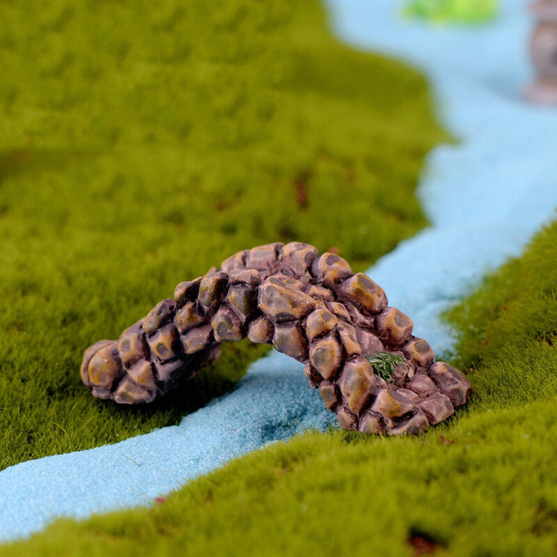 Gyantaház Miniatűrök Figurák Kerti dekoráció Kültéri Kiegészítők Mini kézműves termékek otthoni kerti dekorációhoz