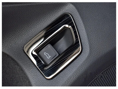 Ľavostranné riadenie, nerezová oceľ, nálepka na rám spínača zadného kufra, krytka karosérie pre VW Passat B8 2016-2018