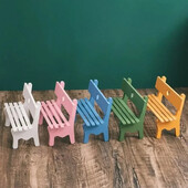 Mini pad Miniatűr Tündér Kert Figurák Barkácsolás Kézműves Mikro Táj Babaház Fa szobor Otthon Dekoráció Szobrok Kert