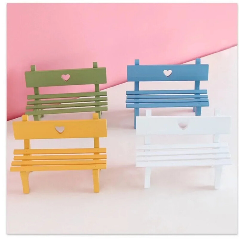 Mini pad Miniatűr Tündér Kert Figurák Barkácsolás Kézműves Mikro Táj Babaház Fa szobor Otthon Dekoráció Szobrok Kert