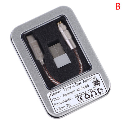 USB tip C la 3,5 mm DAC Amp Amplificator căști Decodor digital AUX Audio Cablu adaptor Convertor LXDAC A01 ALC5686
