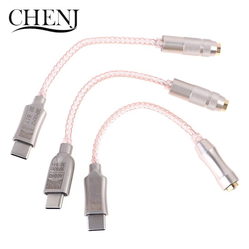 USB tip C la 3,5 mm DAC Amp Amplificator căști Decodor digital AUX Audio Cablu adaptor Convertor LXDAC A01 ALC5686