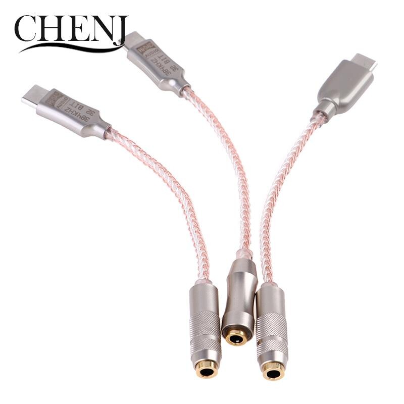 USB tip C la 3,5 mm DAC Amp Amplificator căști Decodor digital AUX Audio Cablu adaptor Convertor LXDAC A01 ALC5686