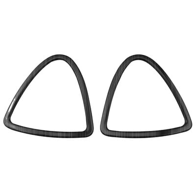 2 vnt. nerūdijančio plieno automobilio oro kondicionavimo oro kondicionavimo angos išleidimo angos rėmo dangtelio apdailos lipdukas, skirtas „Nissan Kicks 2017–2021“ priedams