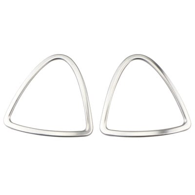 2 vnt. nerūdijančio plieno automobilio oro kondicionavimo oro kondicionavimo angos išleidimo angos rėmo dangtelio apdailos lipdukas, skirtas „Nissan Kicks 2017–2021“ priedams