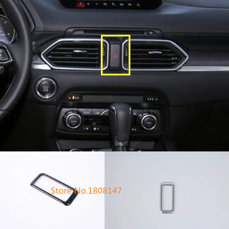 Automobilio lipdukas, vidinis dangtis, kėbulo statymas, įspėjamoji lemputė, išleidimo angos apdailos rėmas, 1 vnt., skirtas Mazda CX-8 CX8 2017 2018 2019 2020 2021 m.