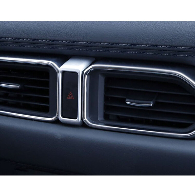 Automobilio lipdukas, vidinis dangtis, kėbulo statymas, įspėjamoji lemputė, išleidimo angos apdailos rėmas, 1 vnt., skirtas Mazda CX-8 CX8 2017 2018 2019 2020 2021 m.